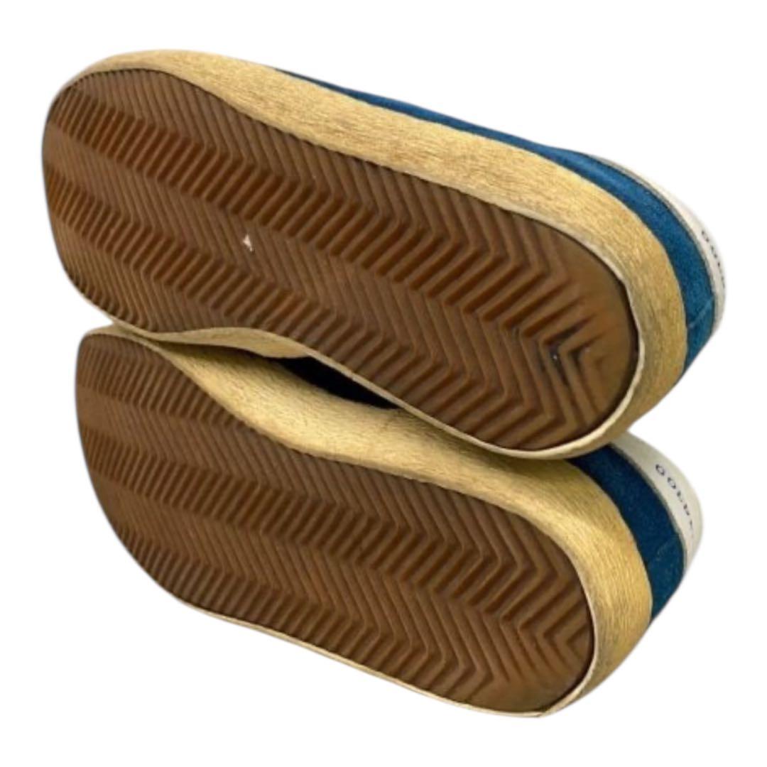 12291 ゴールデングース スニーカー スエード ブルー 41