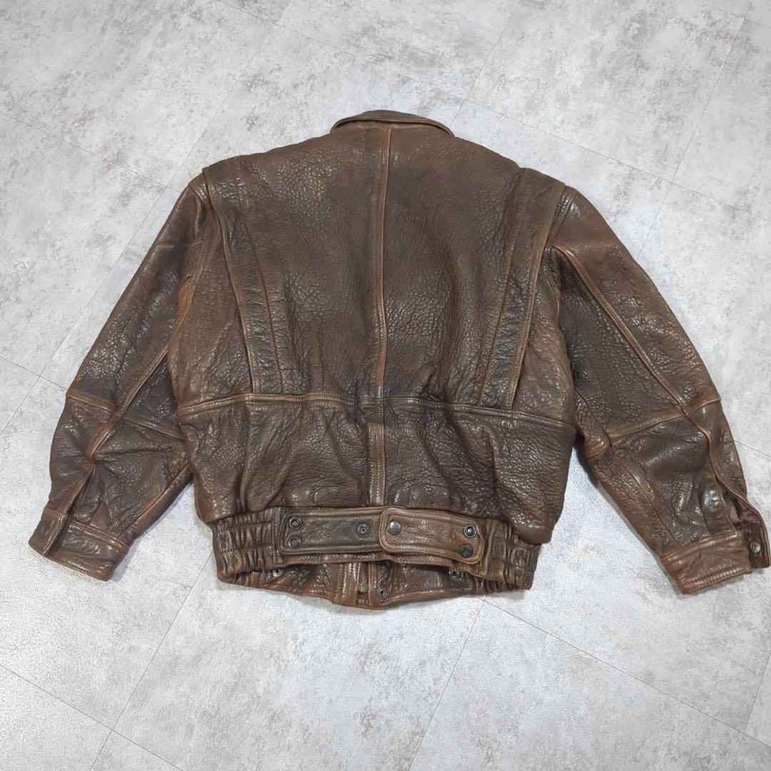 【archive】Wind Armor ラムレザー フライトジャケット 短丈 S