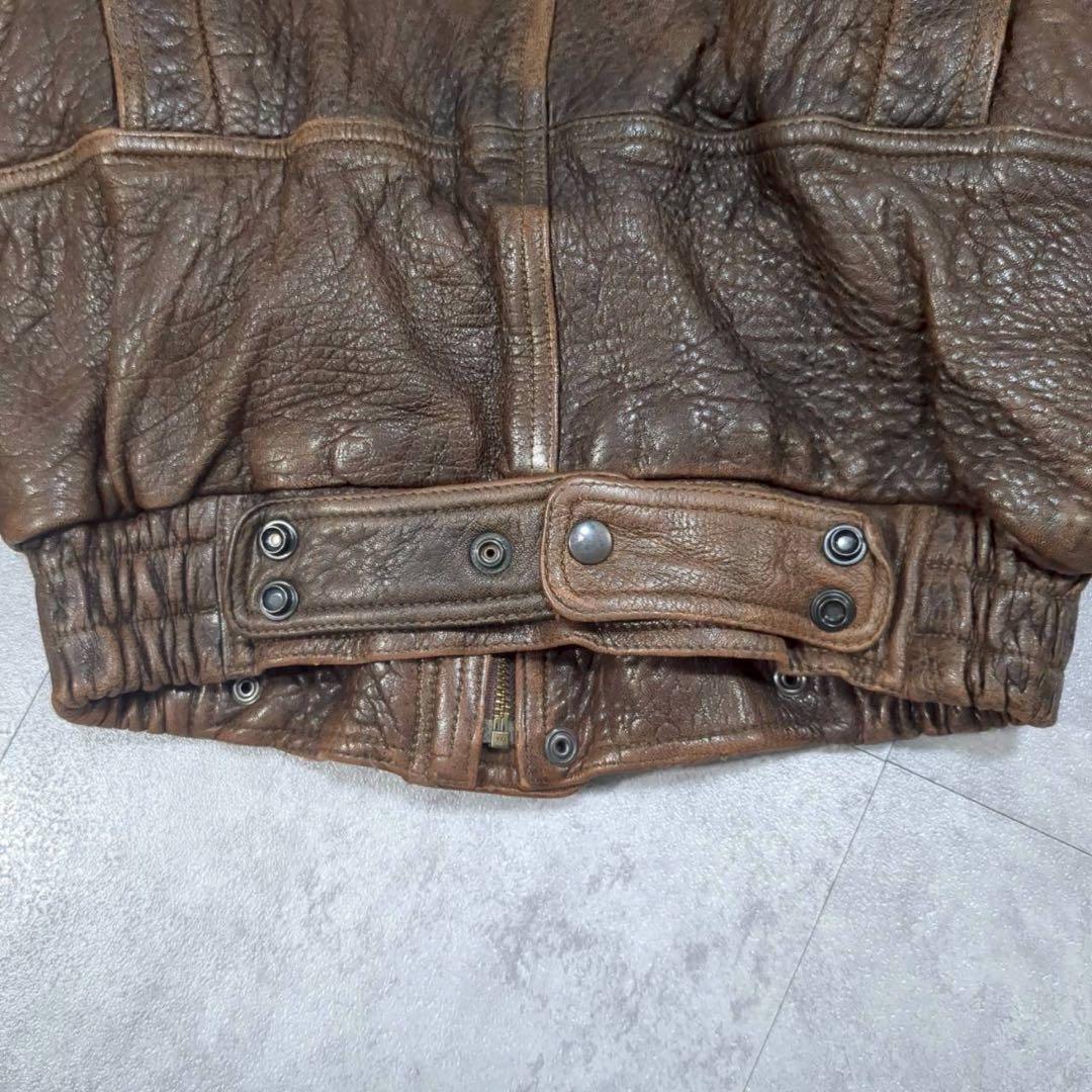 【archive】Wind Armor ラムレザー フライトジャケット 短丈 S