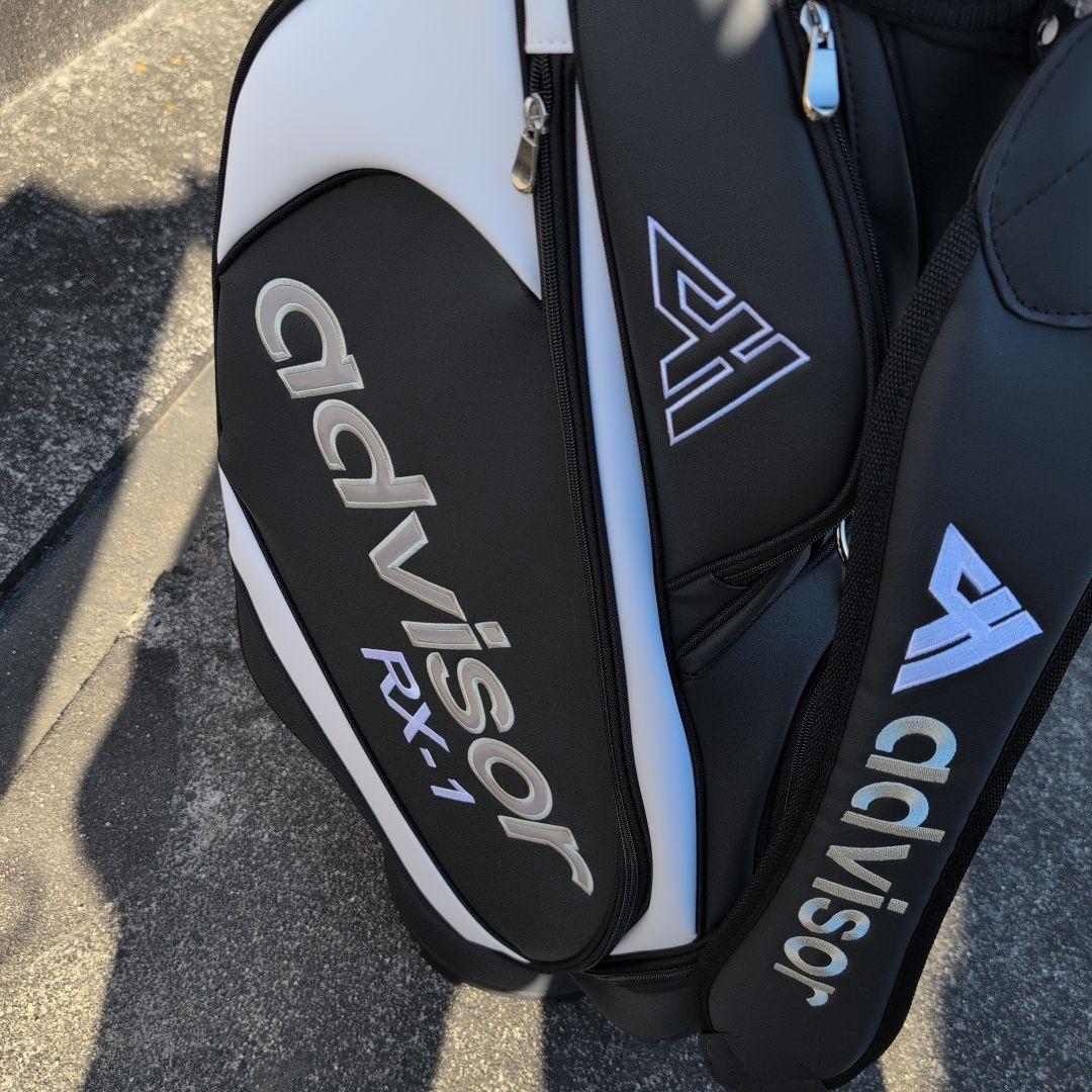 新品未使用 ゴルフバッグクラブセット advisor RX-1 9インチ