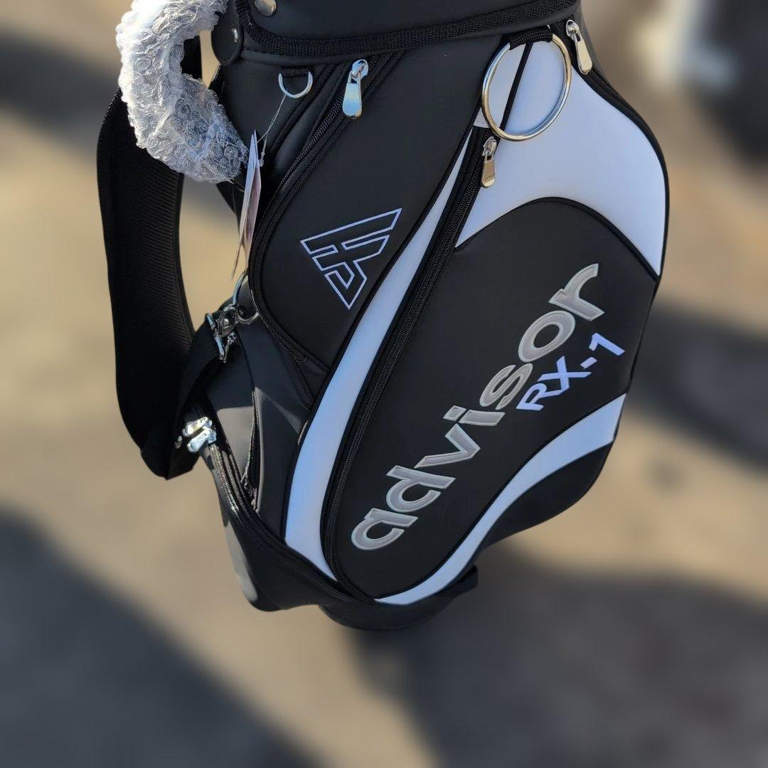 新品未使用 ゴルフバッグクラブセット advisor RX-1 9インチ