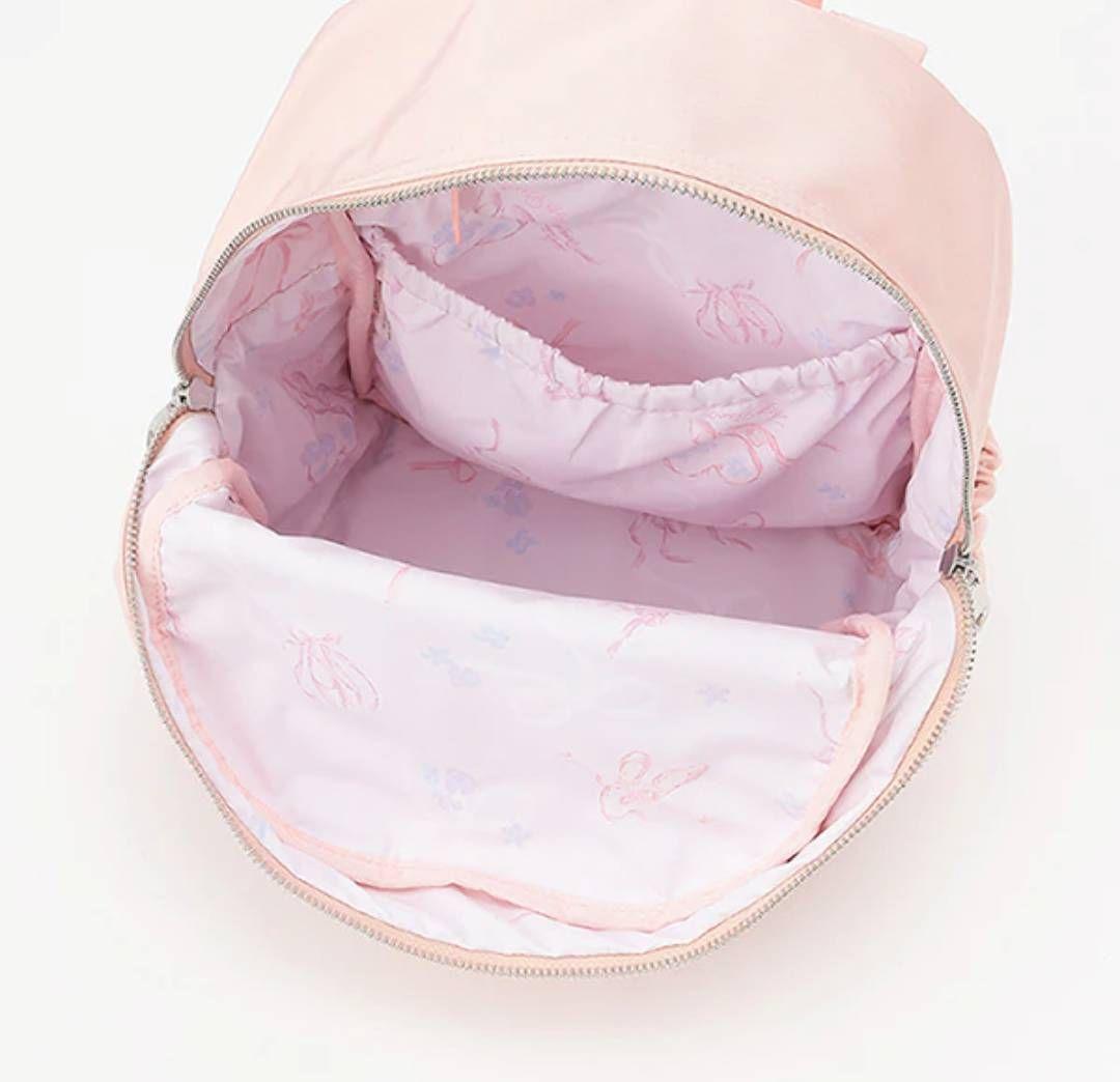 メゾピアノ 新品未使用 ピンク バレエ バレリーナリュック リュックサック