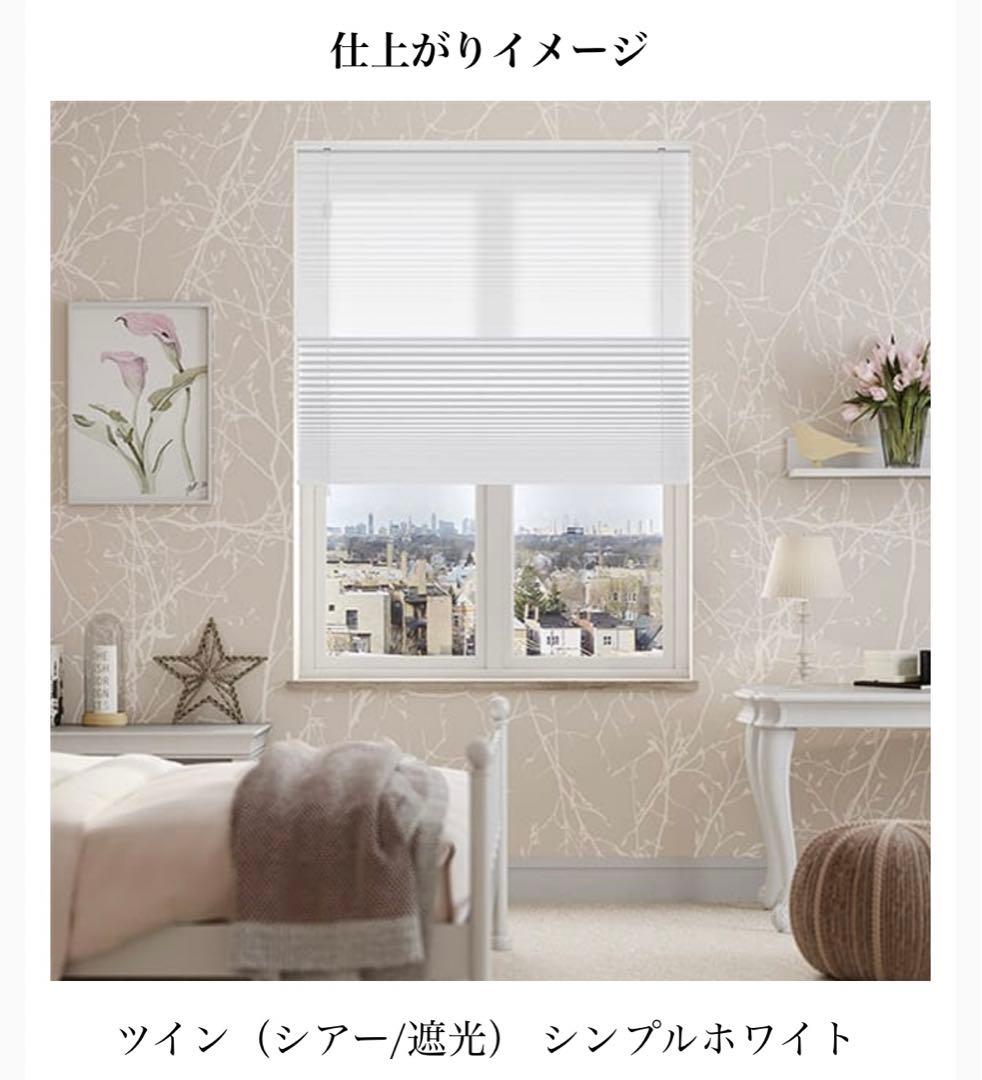 TUISS DECOR ハニカムシェード　ブラインド　つっぱり式　遮光/採光