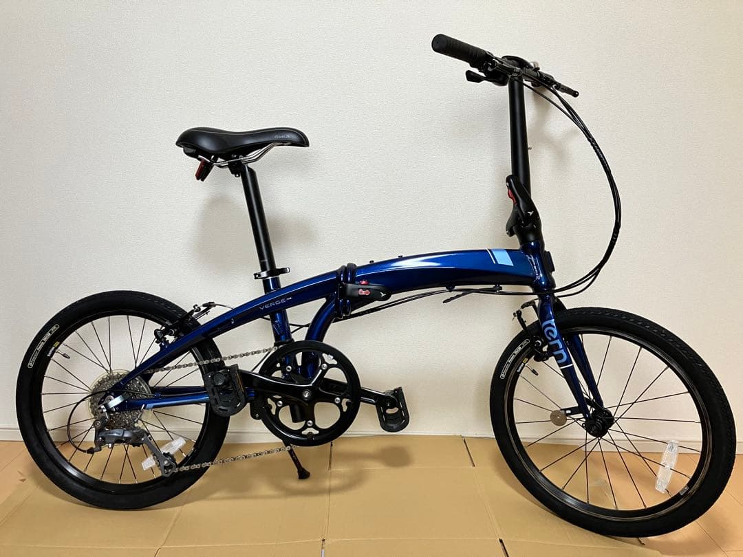 Tern VERGE N8 付属品:輪行袋 空気入れ ナムロック 取説書類