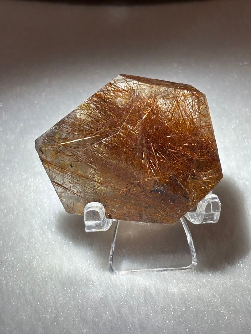 【金運・仕事運アップ】希少！レッドルチル⭐フリーフォーム　R 197