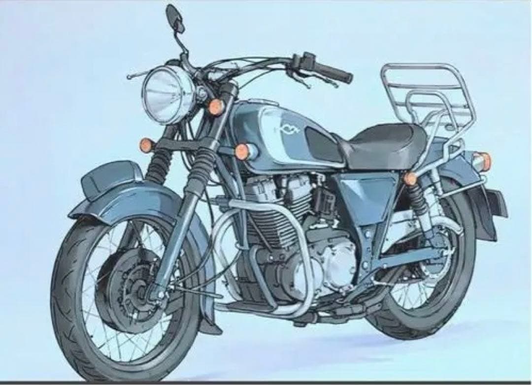 SR400レトロ　シックデザイン　クラシック フェンダー　ボバー　カフェ　2%