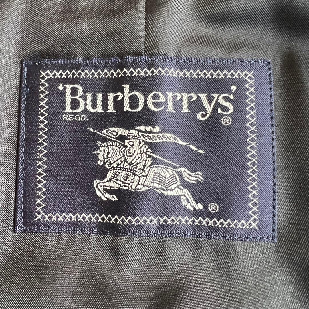 90s　バーバリーズ　トレンチコート　ライナー付　三陽商会タグ　日本製　美品　L