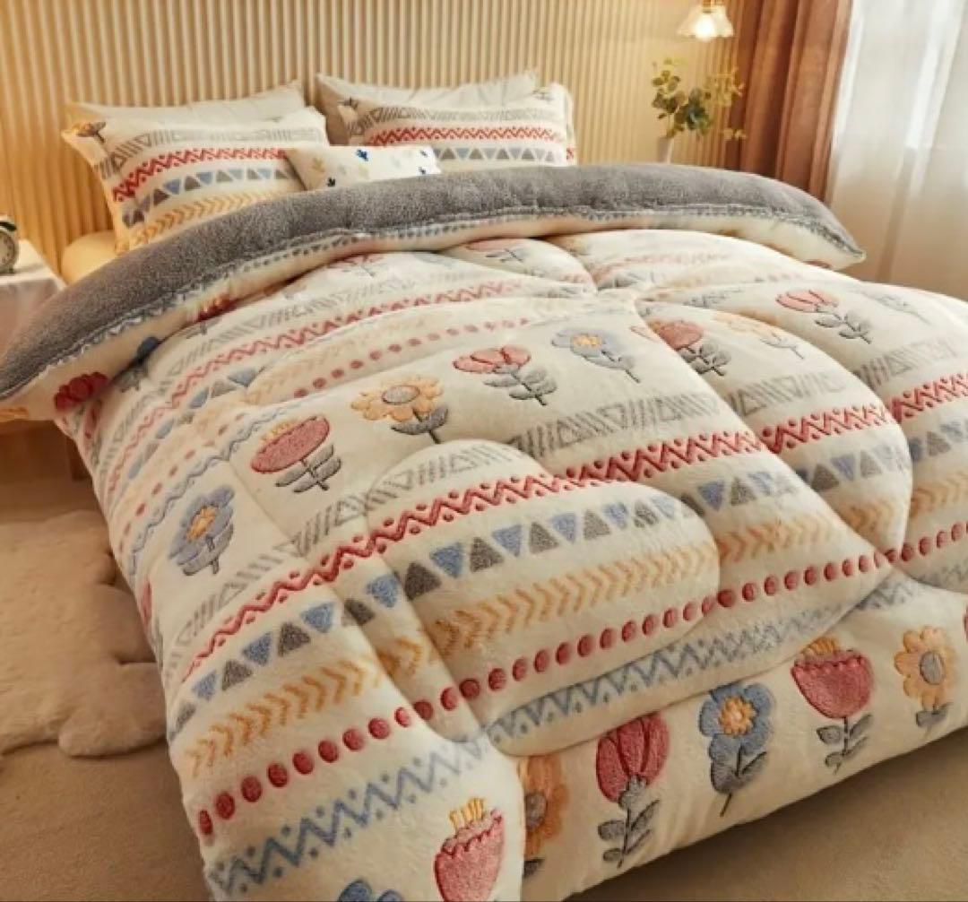 花柄シングルサイズ掛け布団