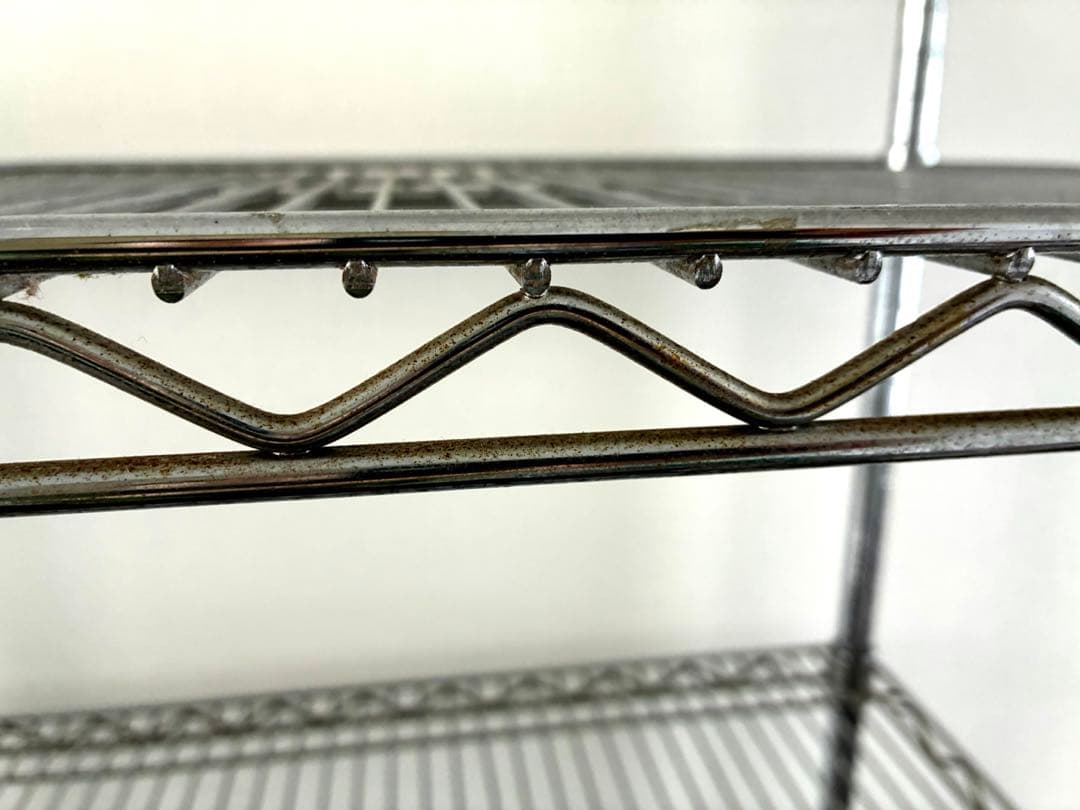 シルバーラック　スチールラック　メタルラック　5段　156×76×46