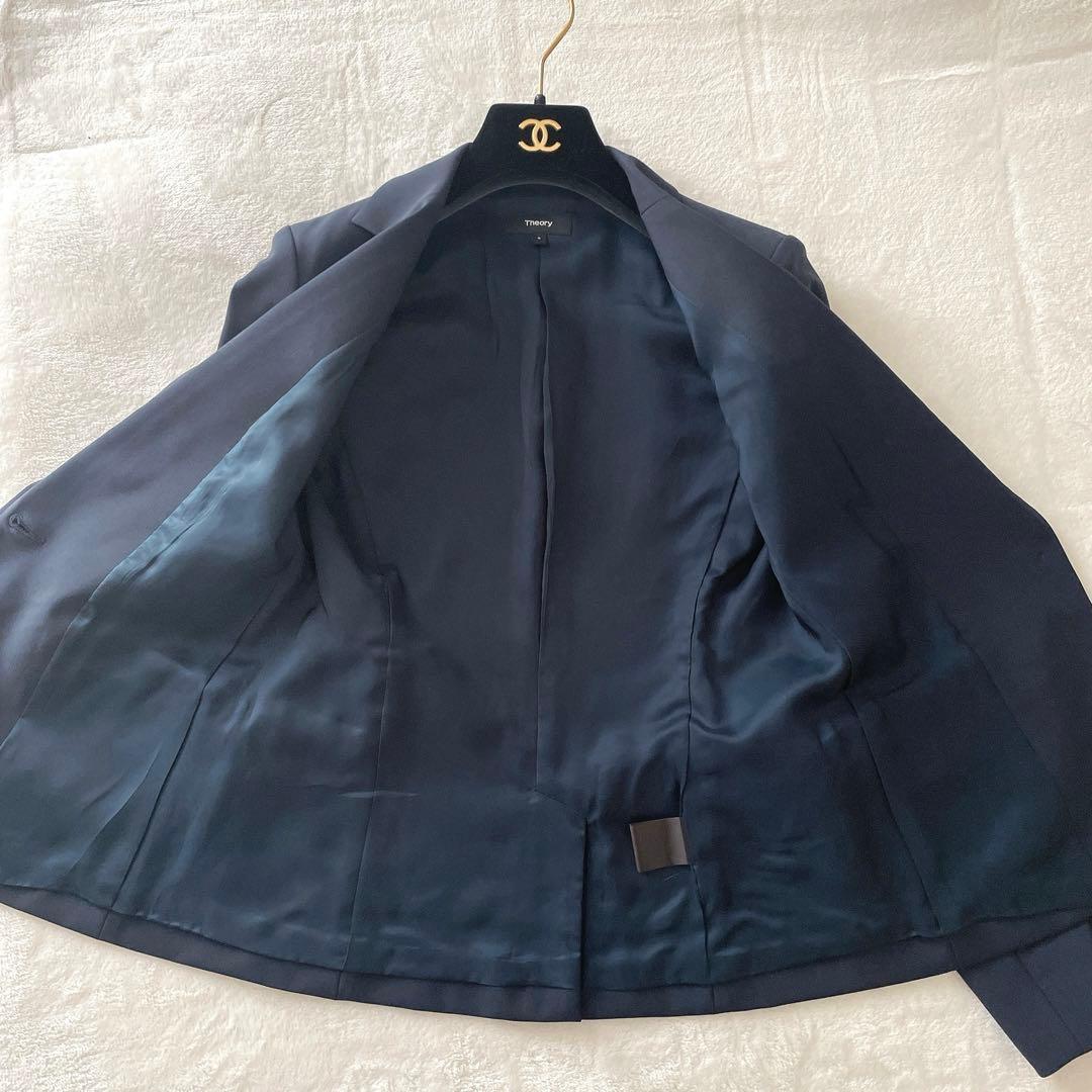 極美品⭐︎Theory TAILOR ネイビー 現行タグ パンツ スーツ 0 2