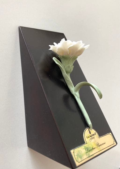 リヤドロ　＃5184 ホワイトカーネーション　リアドロ