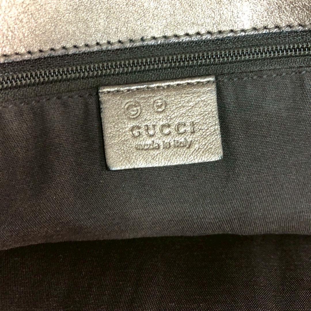 GUCCI グッチ グッチシマ レザー ブラウン トートバッグ レディース