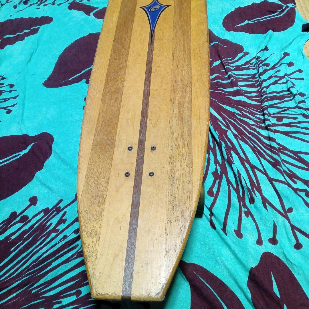 レア　gravity ウッド42インチ　ロングスケートボード