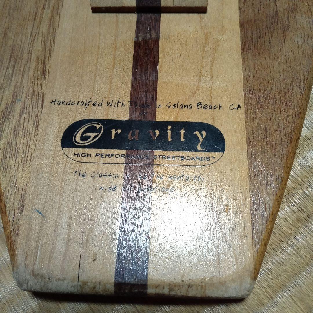 レア　gravity ウッド42インチ　ロングスケートボード