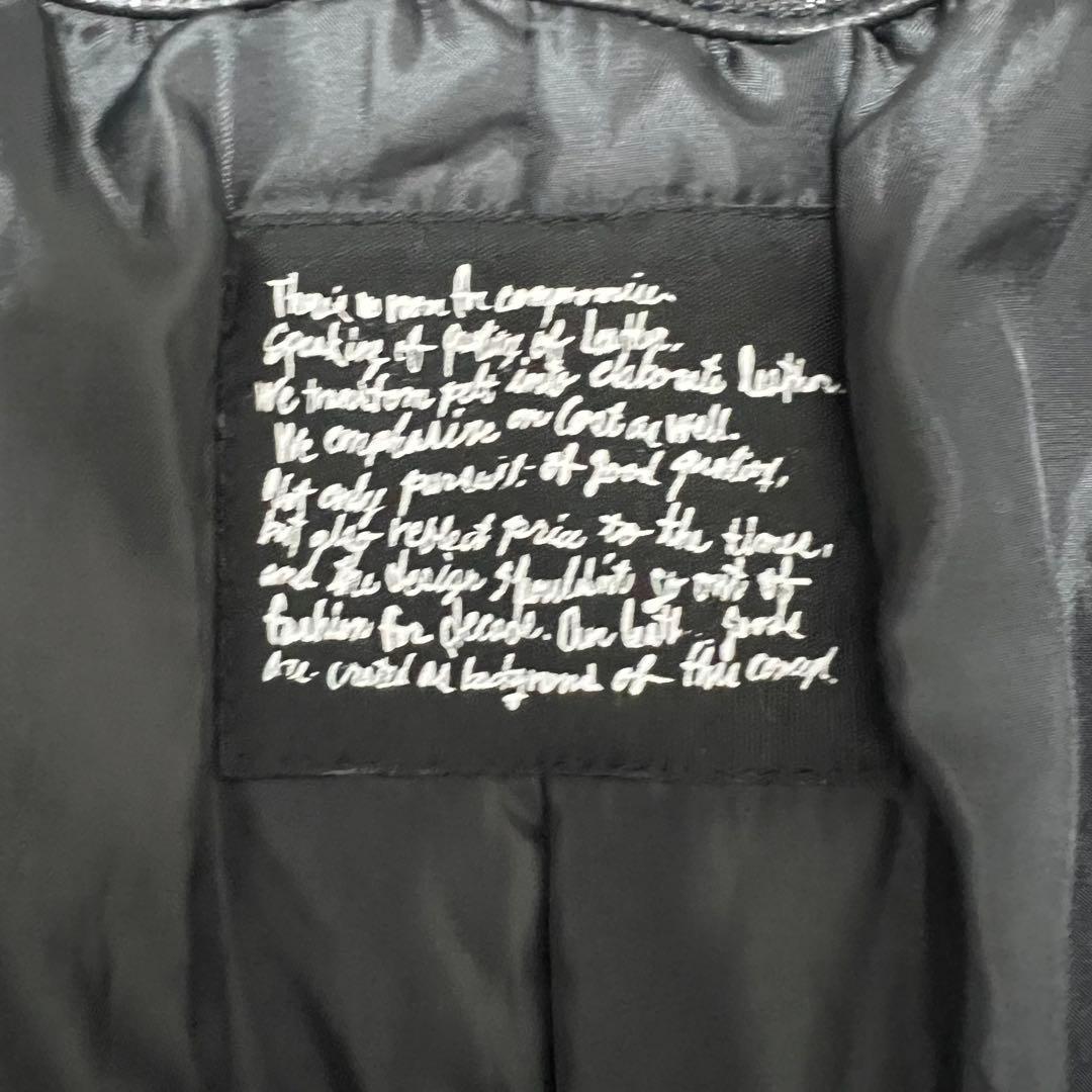 【Qp】ナノユニバース✨️ライダース　シングル　山羊革　ゴートレザー　ＸＬ