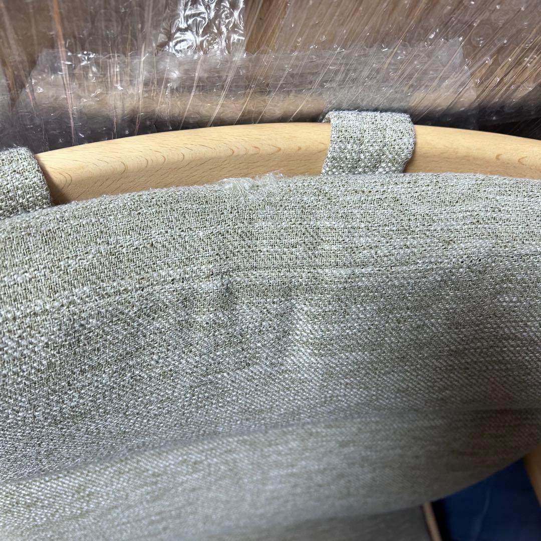 ニトリ Nコレクション C-27M 肘付き　天然木　アームチェア　ビーチ