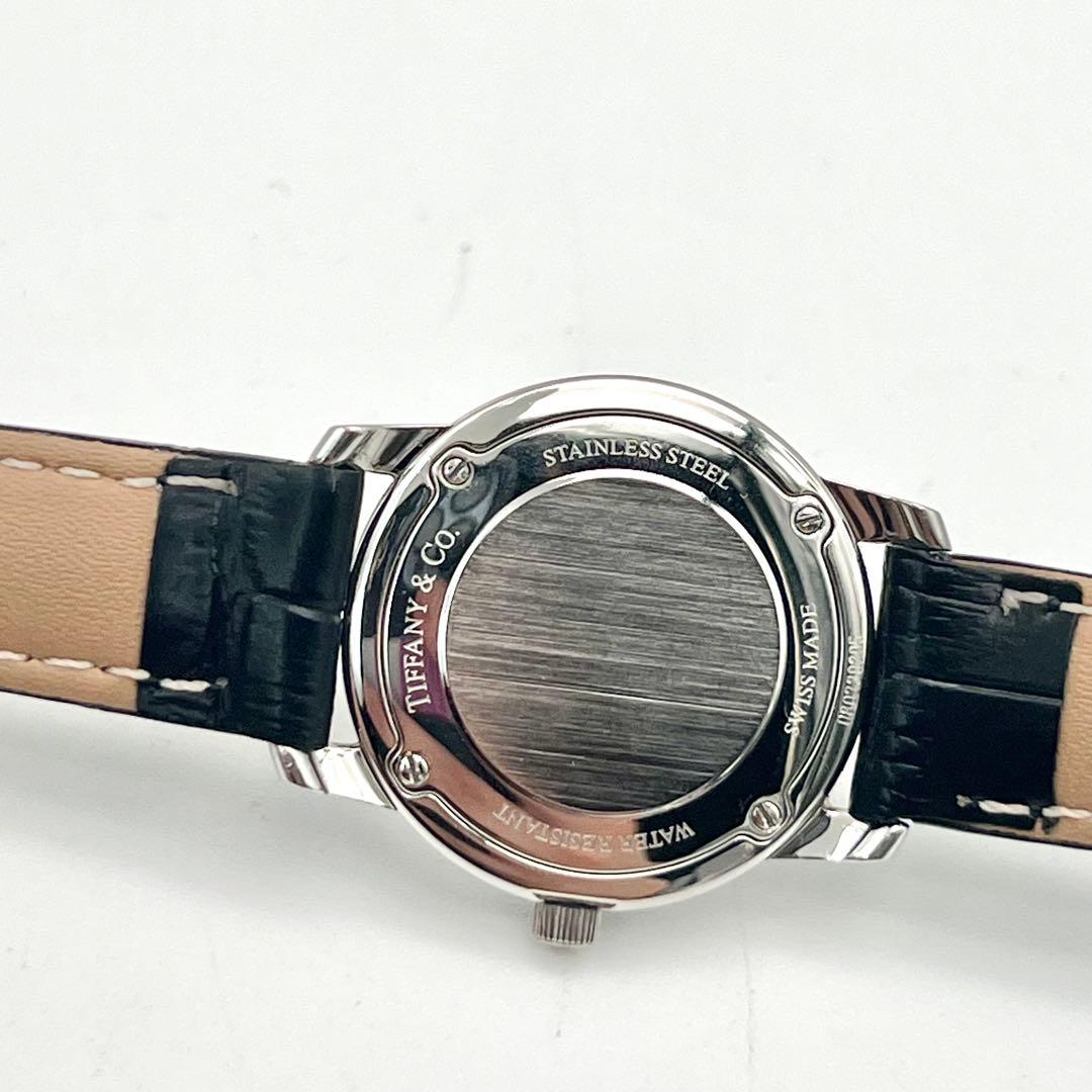 美品✨　新品ベルト　ティファニー　マークラウンド　スモセコ　ローマ　クラシック