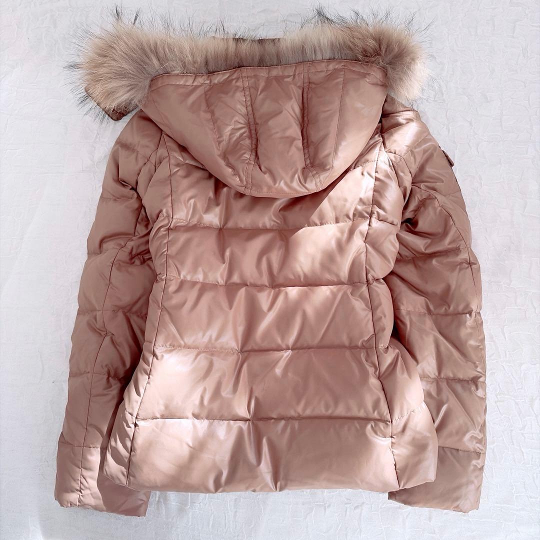 【バーバリー】極美品✨ダウンジャケット y2k ノバチェック ラクーンファー