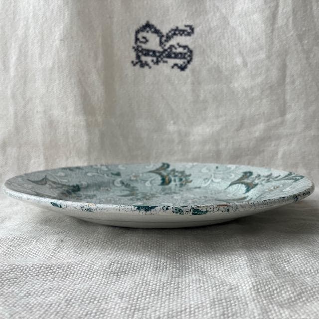 希少美品◆クレイユモントロー鈴蘭プレート金彩＃サルグミンヌジアンショワジールロワ