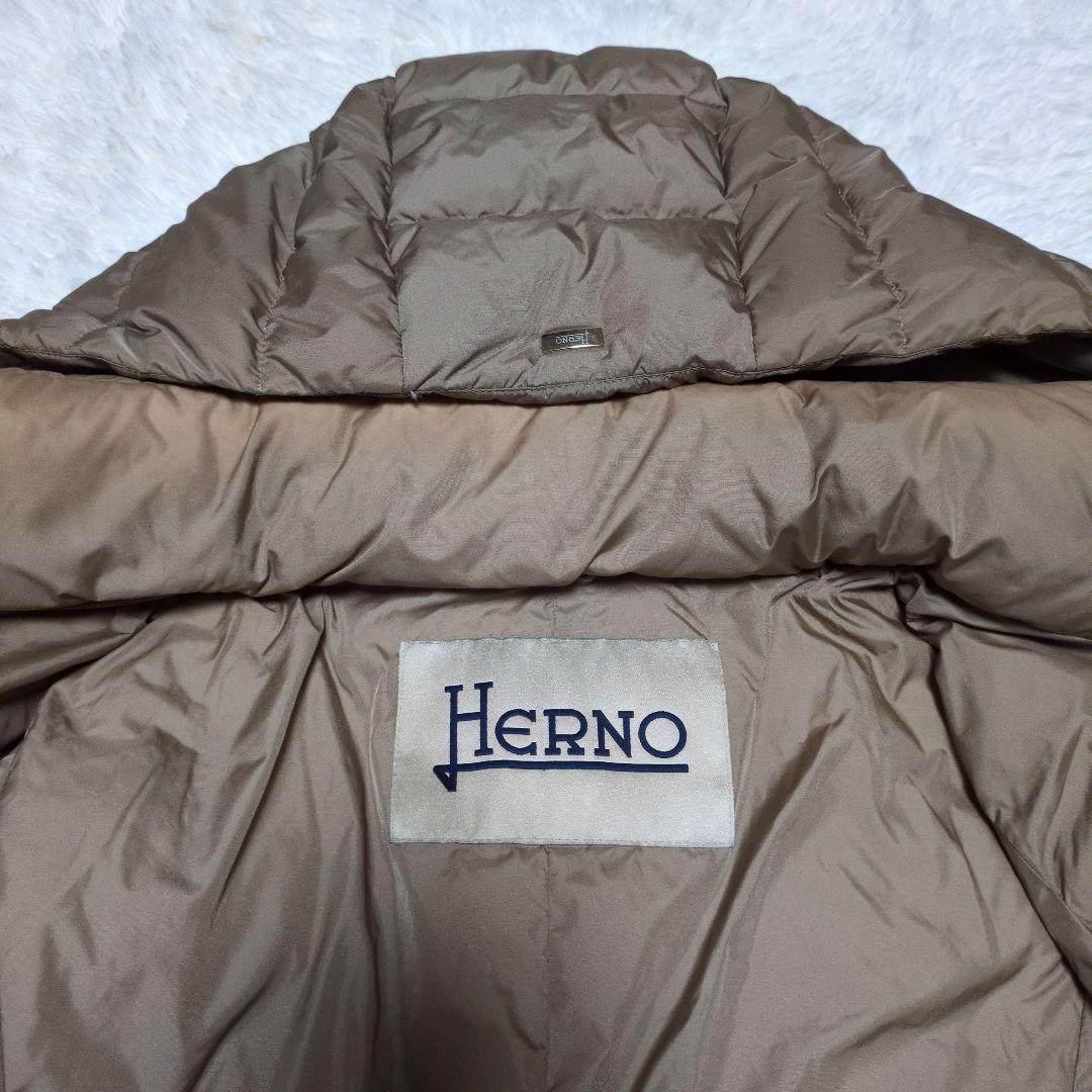 HERNO　ヘルノ　ダウンコート　ロングコート　42