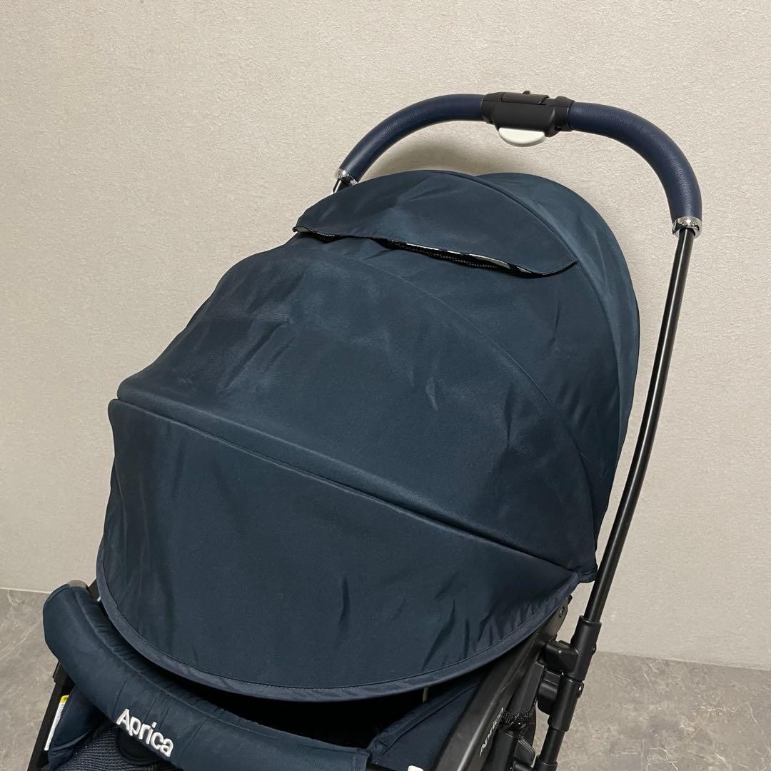 アップリカ ラクーナクッションAB レザーハンドル ベビーカー 対面式