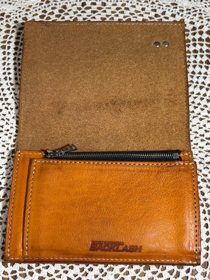 ISAMU KATAYAMA BACKLASH レザーウォレット バイソン