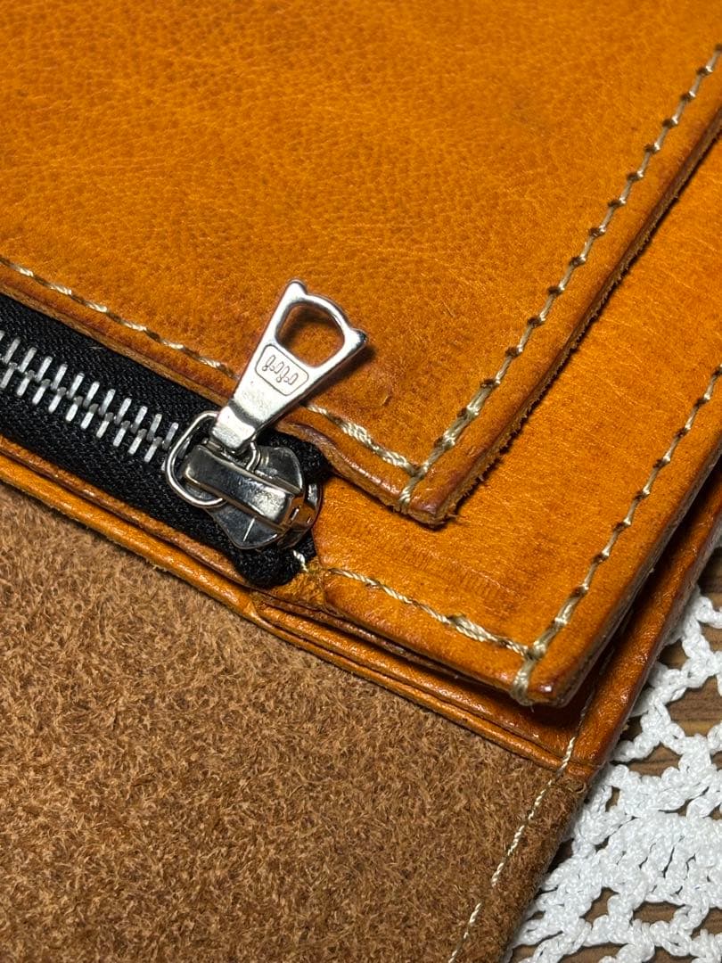 ISAMU KATAYAMA BACKLASH レザーウォレット バイソン