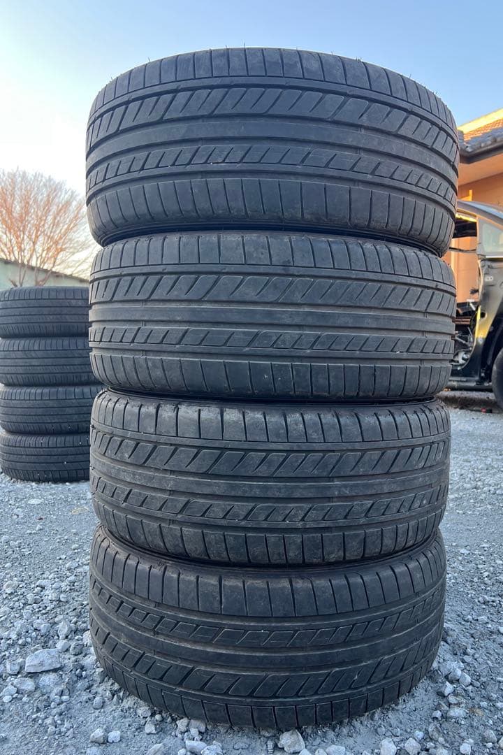 グッドイヤー　イーグル　lsエグゼ　245/45r18 22年製　バリ山