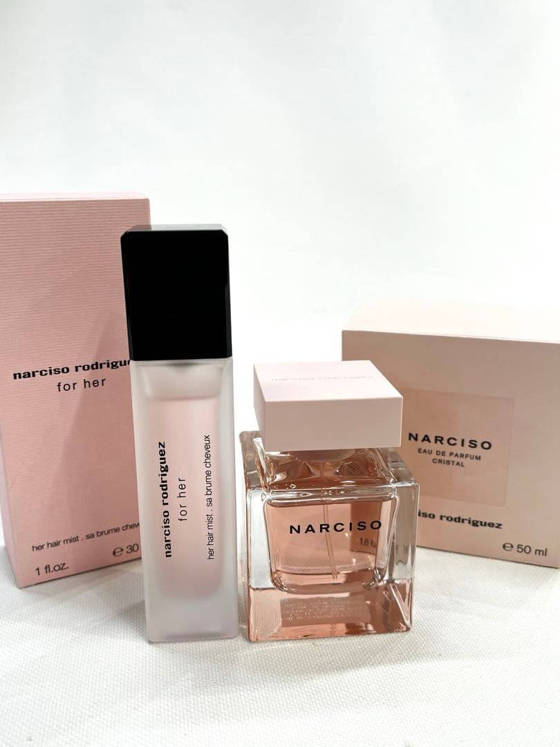 【2点セット】 ナルシソ ロドリゲス クリスタル フォーハー ハー ヘアミスト