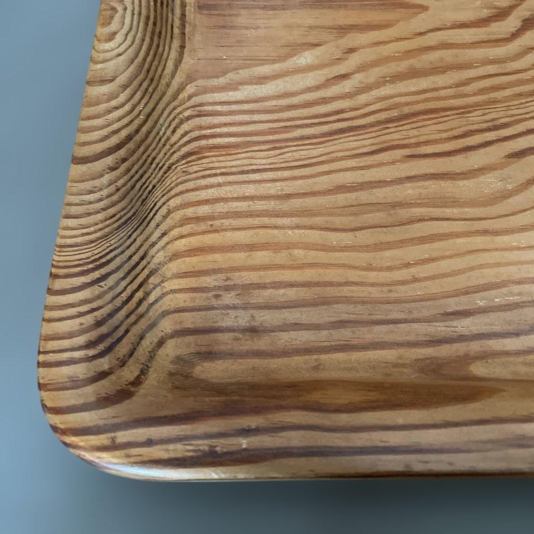 「時を纏う、肥松の角盆。」　　　　　　一献が特別になる盆　日常使いの盆