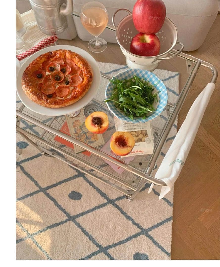 O'gre オグレ モジュール 3段トロリー バスケット ワゴン 組立不要♪