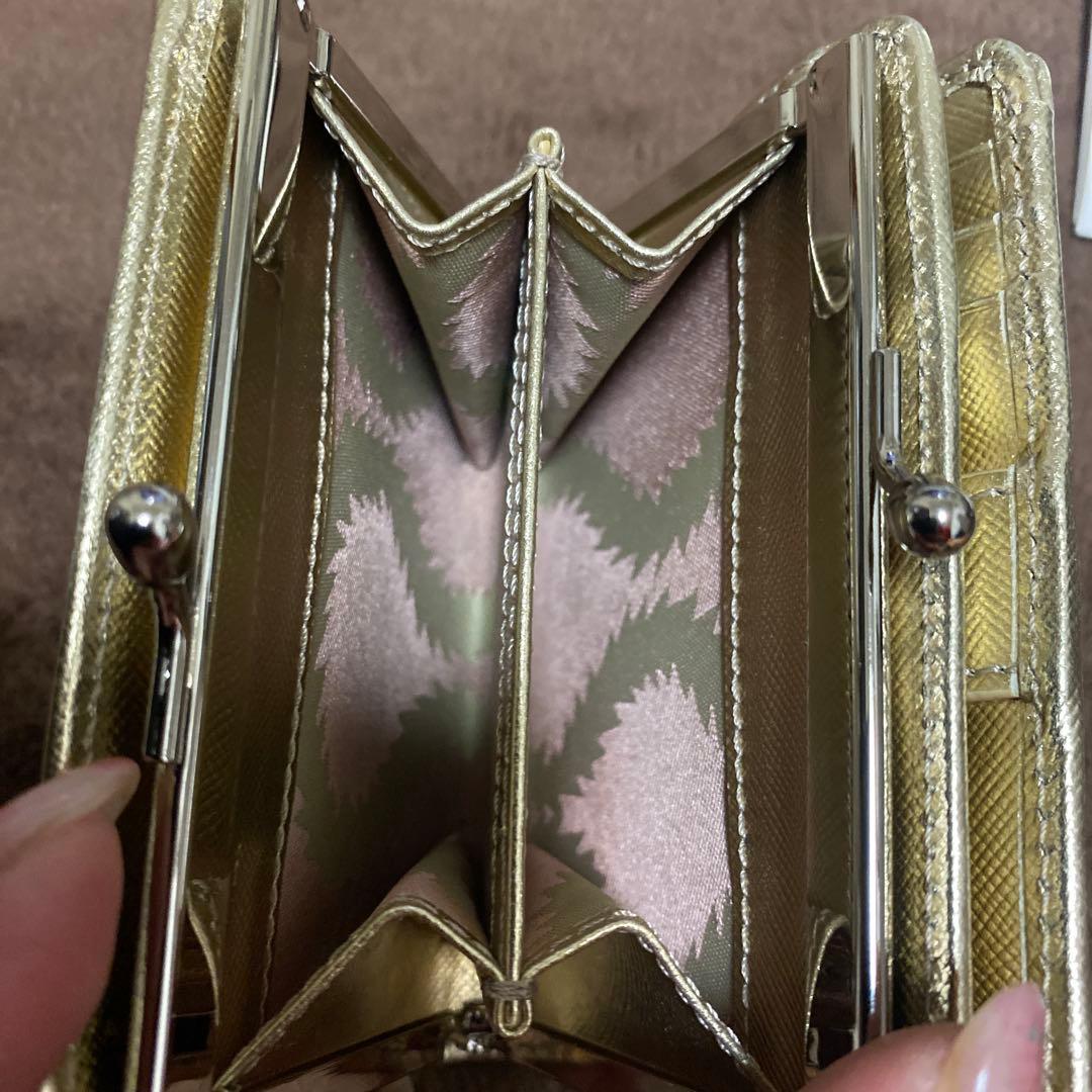 Vivienne Westwood ゴールド 二つ折り財布