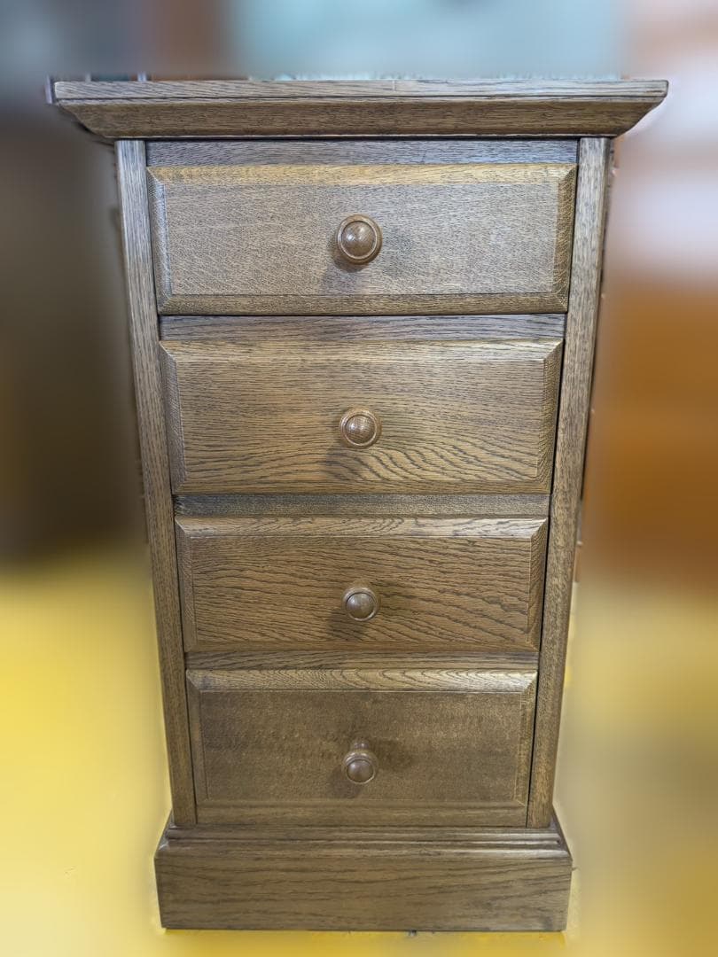 【美品】スリムチェスト モア 道産ナラ材