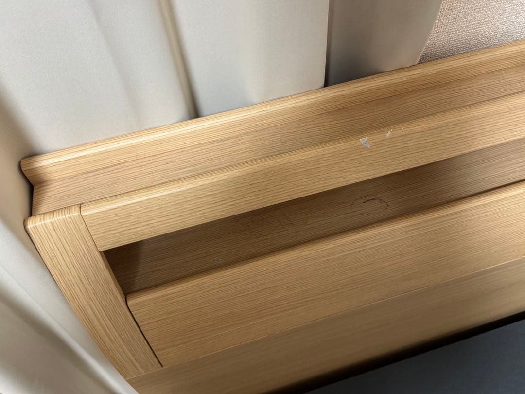 木製　ダブルベッドフレーム