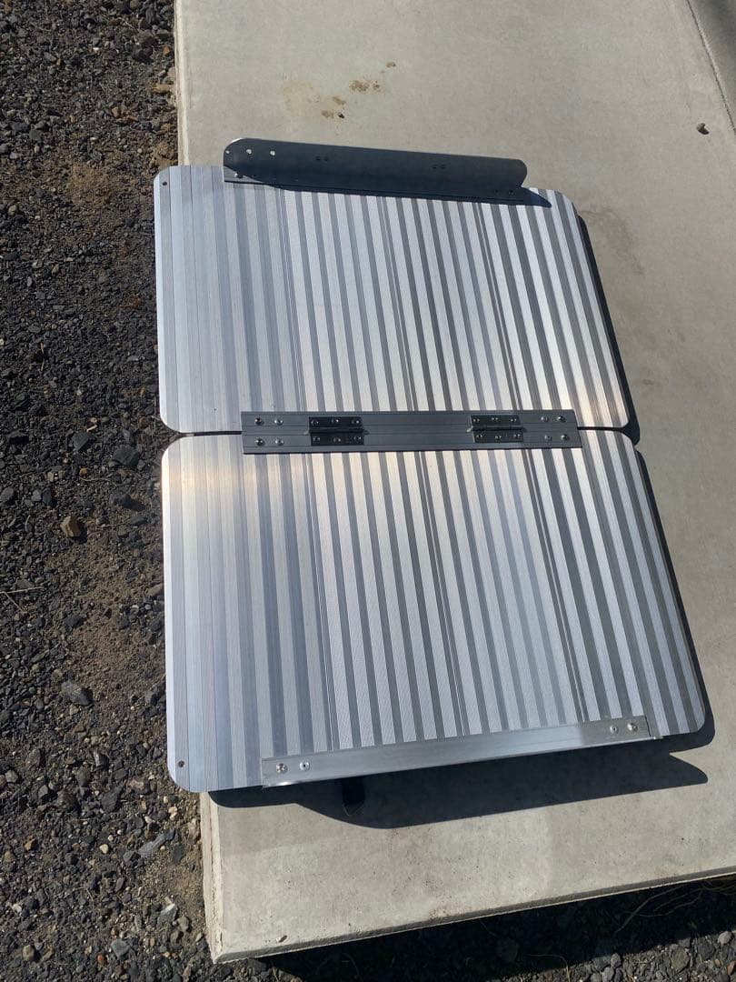 バイク　車椅子　折り畳みアルミスロープ