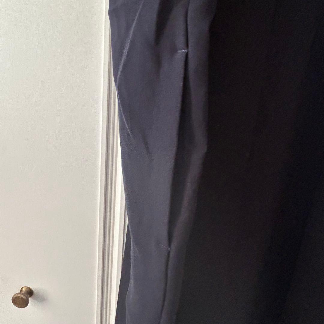 【mizuiro ind】 コクーンワイド ワンピース 濃紺 F