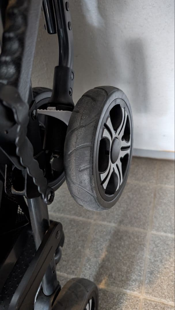 ​【新品レインカバー付】KATOJI 二人でゴー 2人乗りベビーカー ネイビー