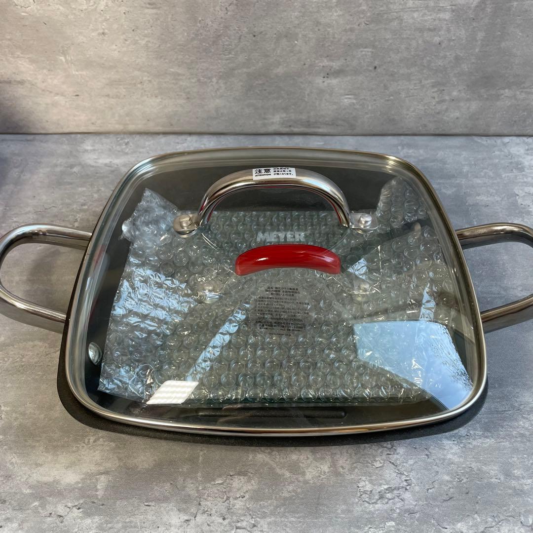 【新品】 MEYER マイヤー スクエアグリルパン