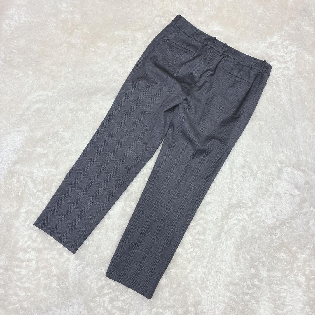 【美品】ヒルトン パンツスーツ 13号 大きいサイズ スーパー110'S