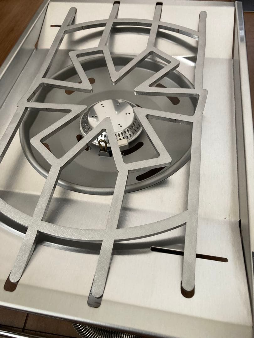  Peak フラットバーナー 雪結晶柄五徳＆鍋敷き付き スノーピーク