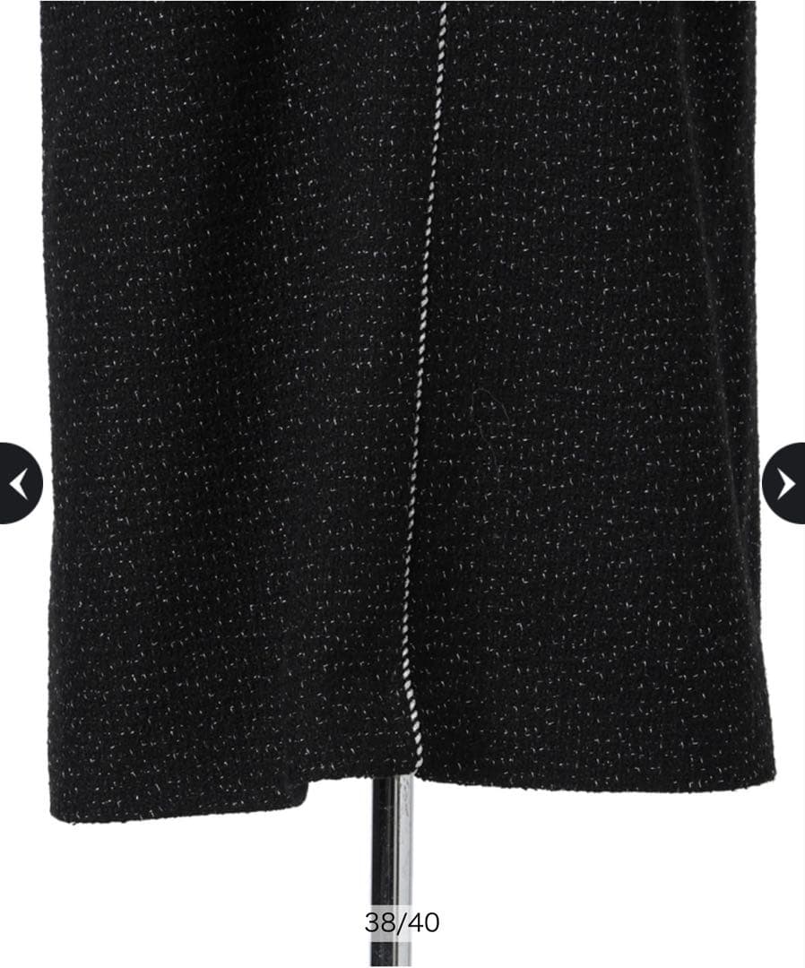 【美品】Rirandture ツイードＩラインジャンスカ