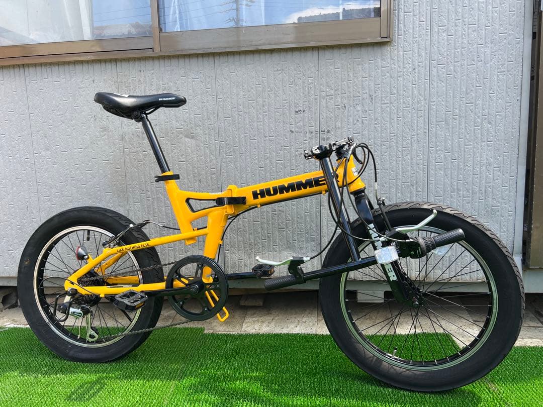 HUMMER 折りたたみ自転車 20インチ 6変速