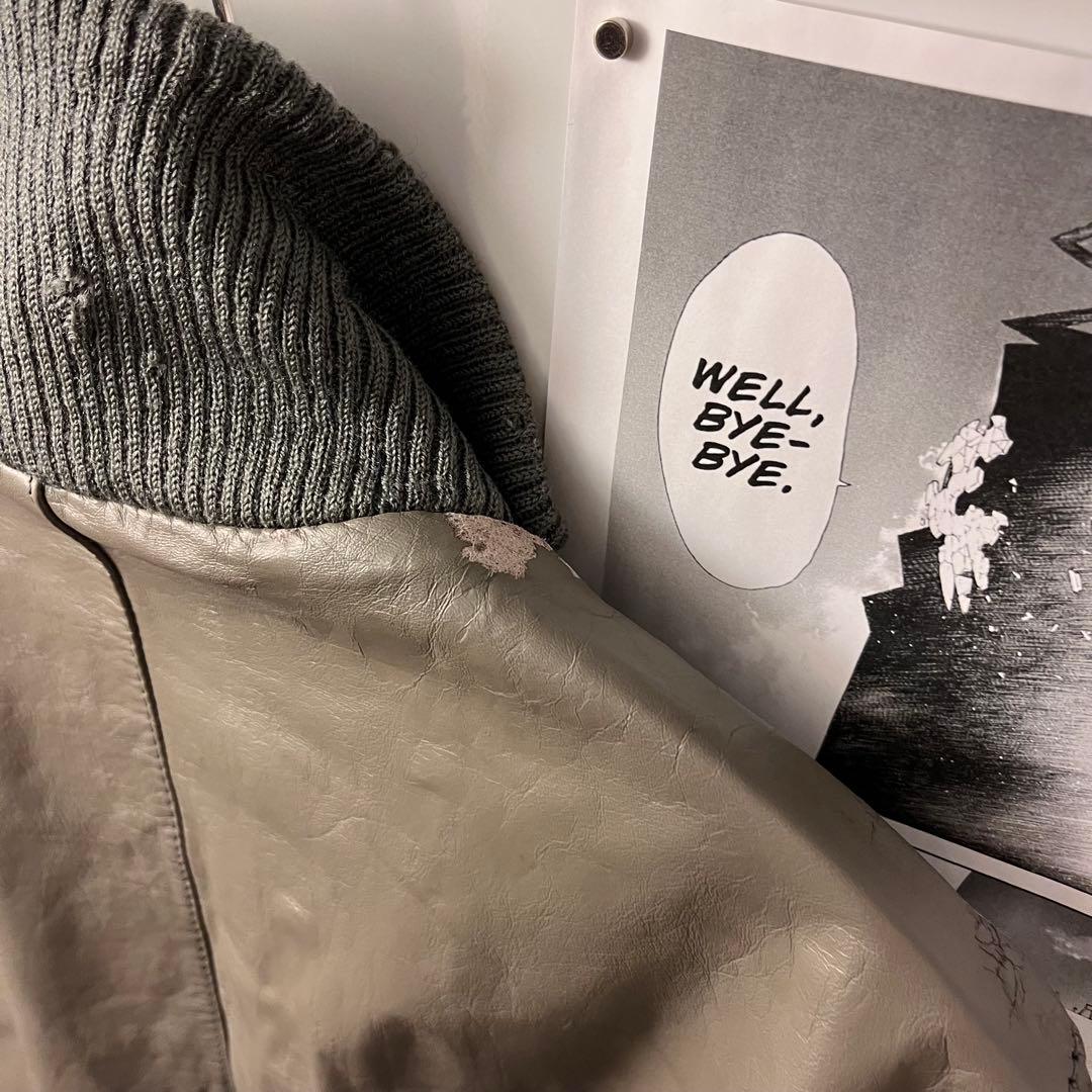 ジャケット・アウター German military/leather flight jacket