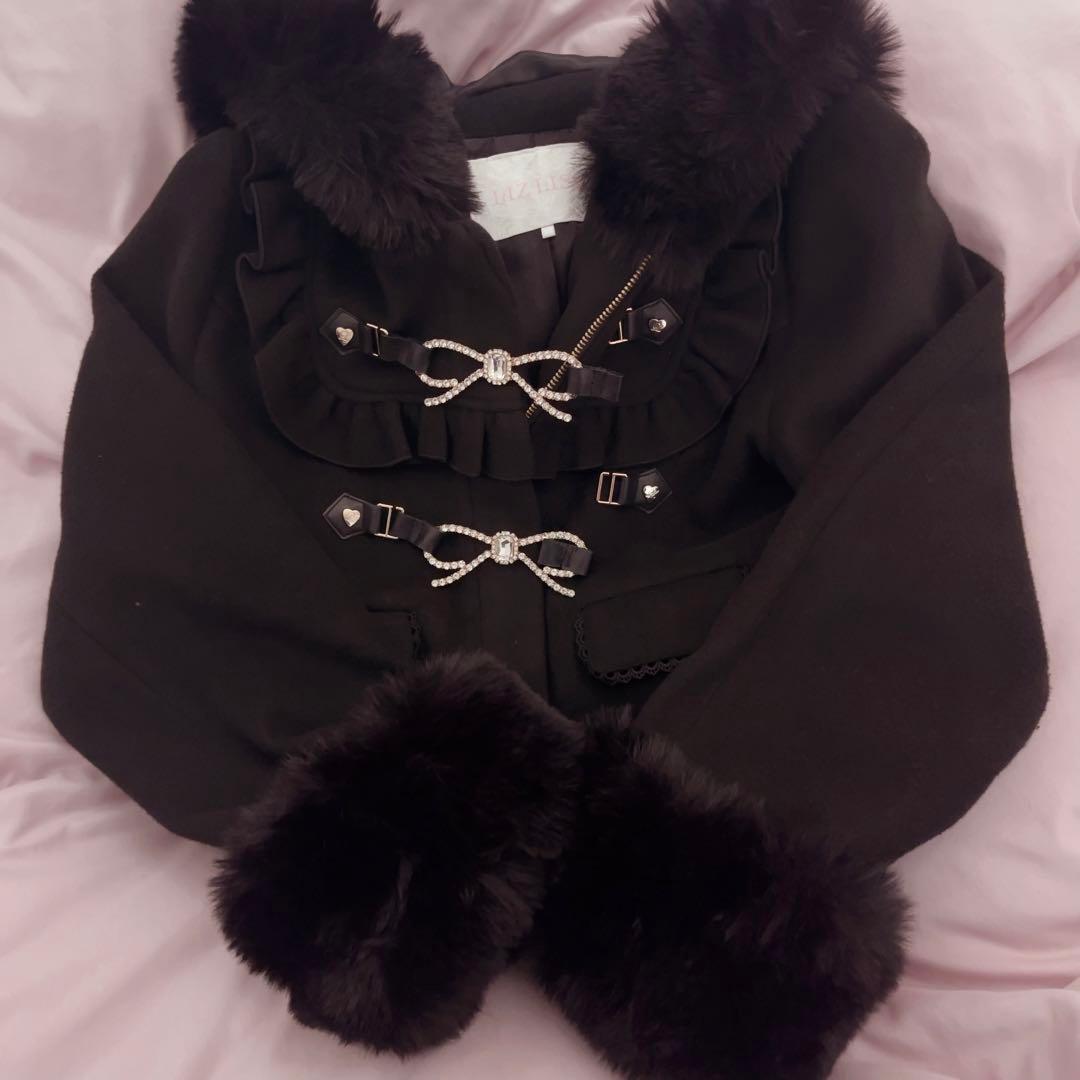 LIZ LISA ショートコート　ブラック