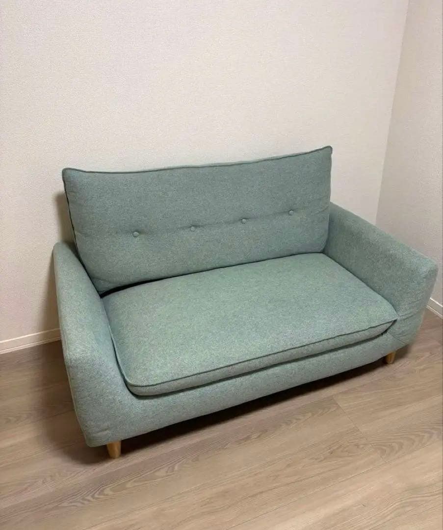 【ご購入者】ニトリ 2人がけ ソファ ローソファにもなるコンパクトソファ