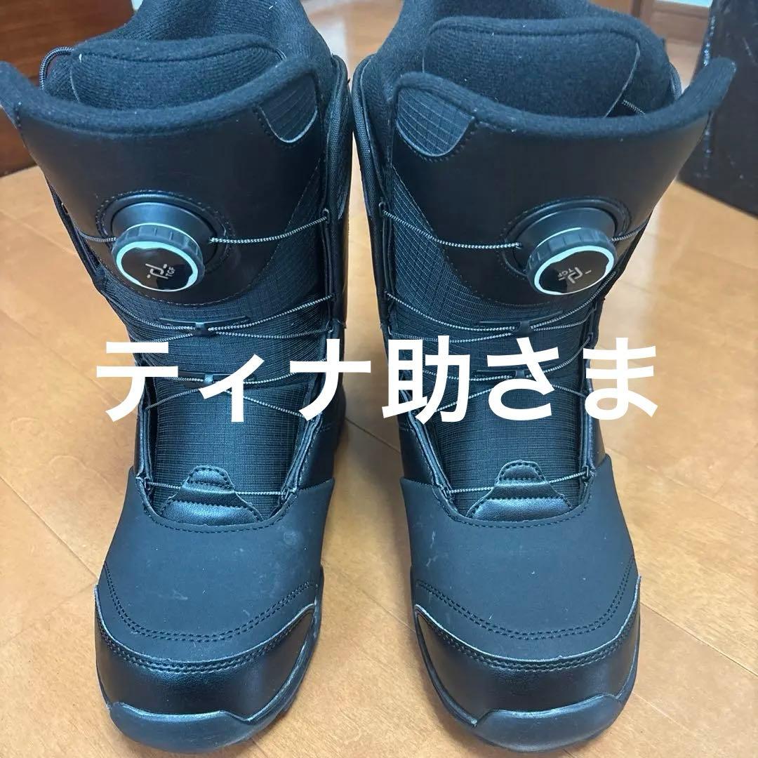 kissmarkボアシステム ブラック スノーボードブーツ