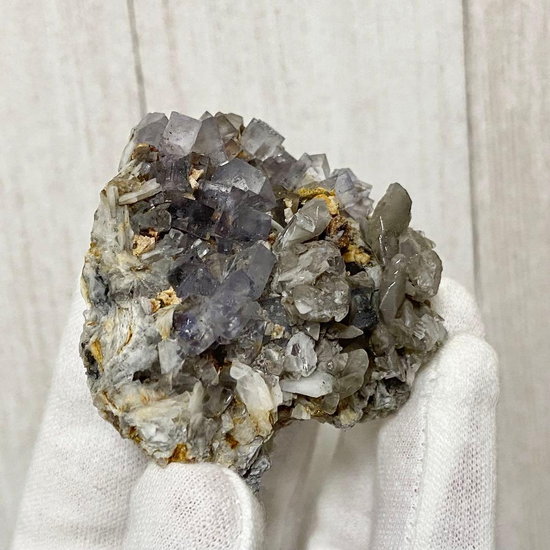 フローライト　バライト　カルサイト　鉱物標本　原石　天然石　ストーン　エミリオ