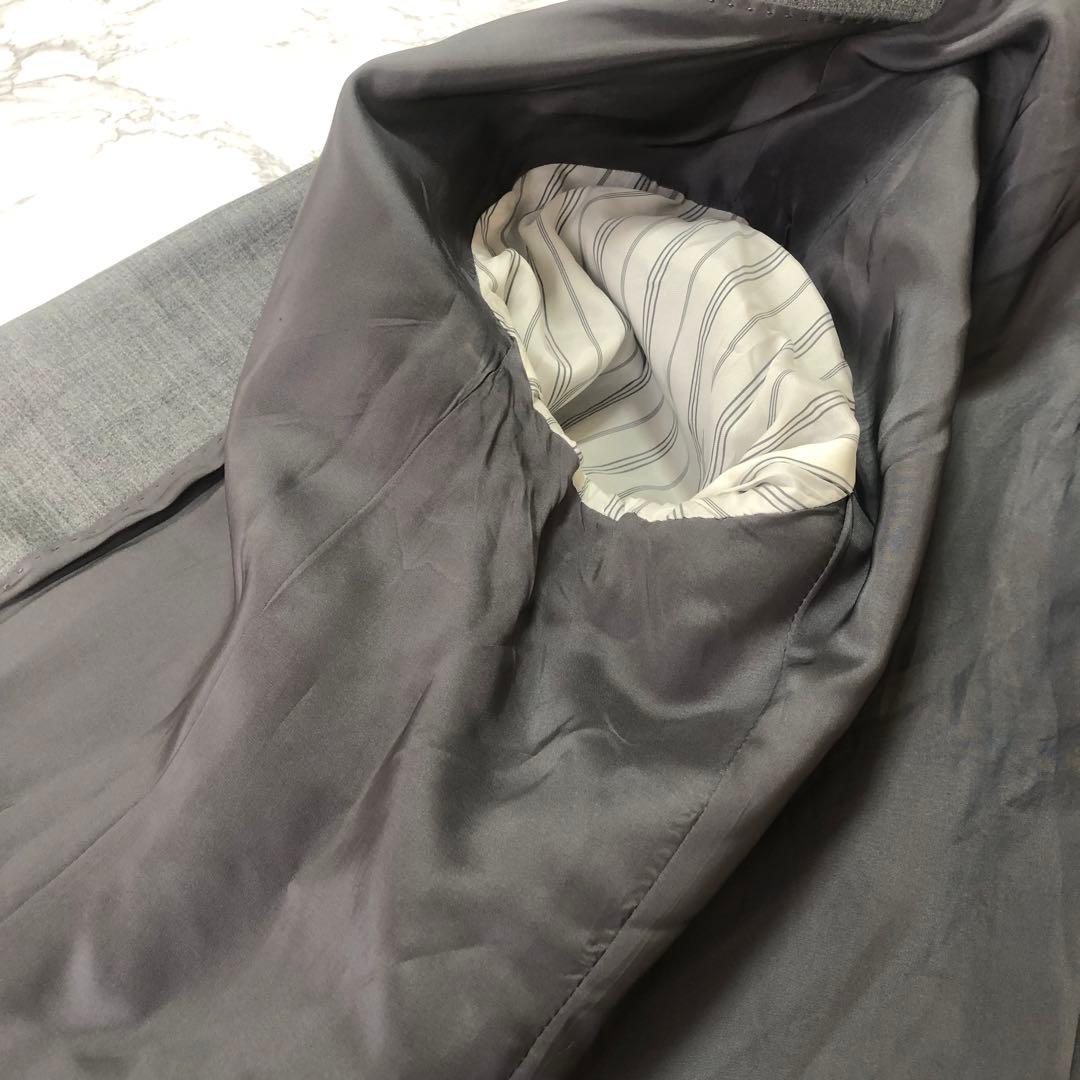 美品✨️ セオリーリュークス スーツ上下 ノーカラージャケット 40サイズ