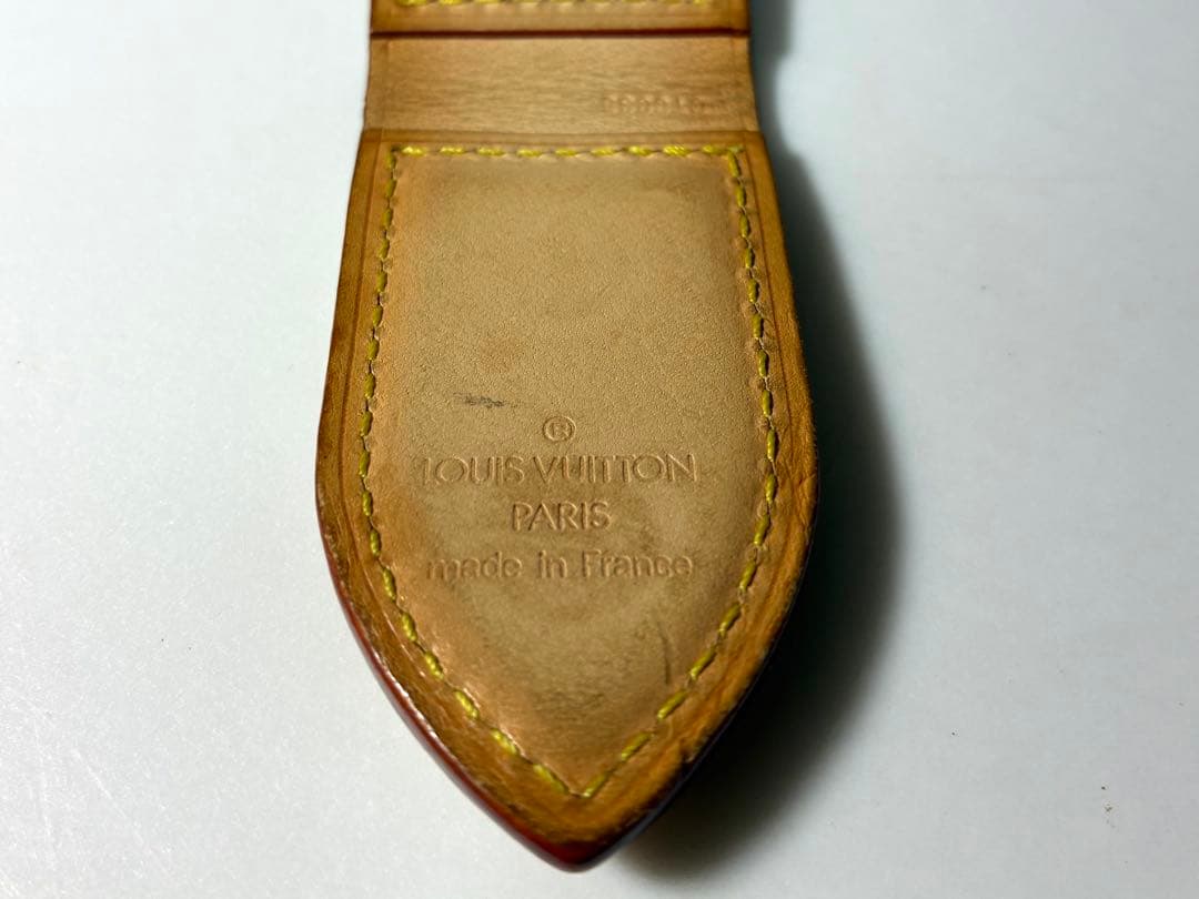 ルイ・ヴィトン　ヌメ革　マネークリップ　パンス・ア・ビエ