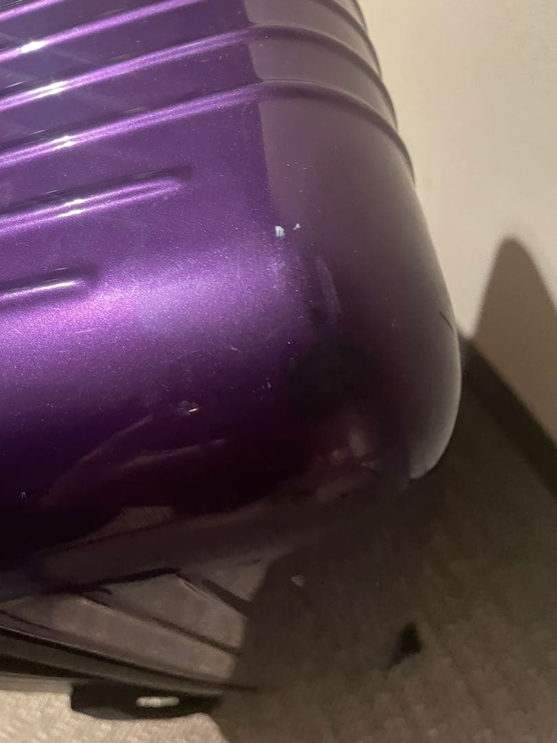 格安！RIMOWAスーツケース (サルサエアー　65L パープル)